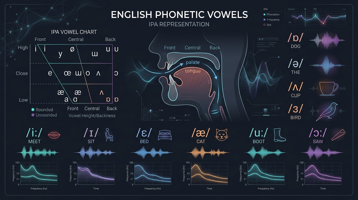 English Vowel Sounds and IPA